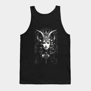 Goat Witch Black Magic Tank Top